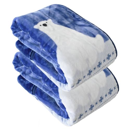 東武百貨店　カシミア50% ウール50% 西川　毛布2枚セット 東武百貨店 カシミア50% ウール50% 西川 毛布2枚セット